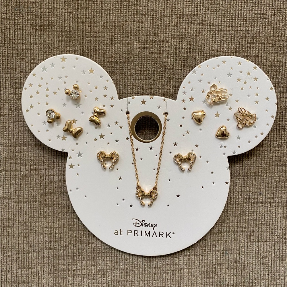 Disney's Mickey Mouse & Minnie Mouse Jewelry Set
